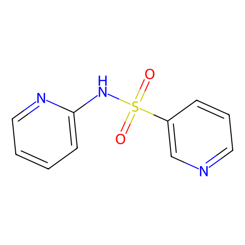 N-(2-pyridyl)pyridine-3-sulfonamide structure