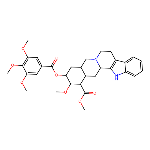 Reserpidine structure