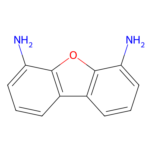 Dibenzo[b,d]furan-4,6-diamine structure