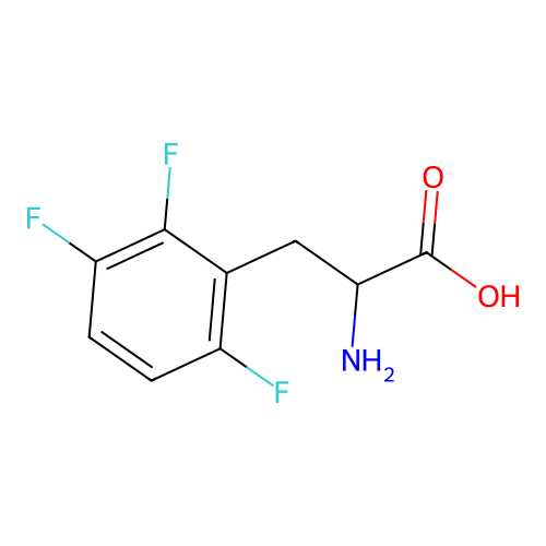 2-amino-3-(2,3,6-trifluorophenyl)propanoic Acid structure