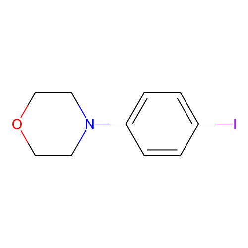 4-(4-Iodophenyl)morpholine structure