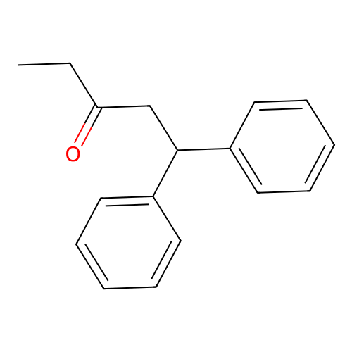 1,1-Diphenyl-3-pentanone structure