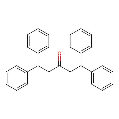 1,1,5,5-Tetraphenylpentan-3-one structure