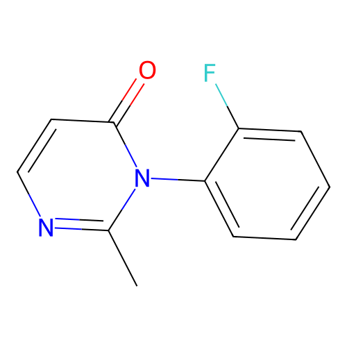 4(3H)-Pyrimidinone, 3-(2-fluorophenyl)-2-methyl- structure