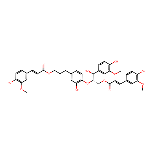 Demethylcarolignan E structure