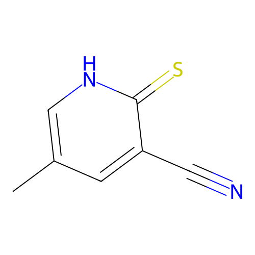 5-Methyl-2-sulfanylidene-1,2-dihydropyridine-3-carbonitrile structure