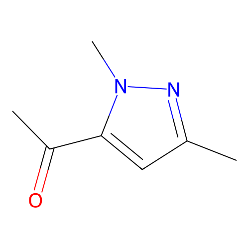 1-(1,3-dimethyl-1H-pyrazol-5-yl)ethan-1-one structure