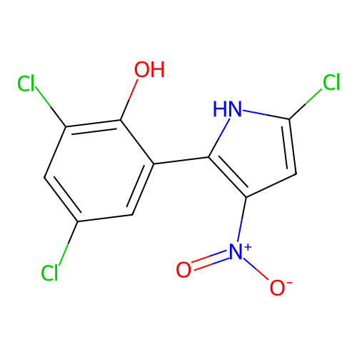 Pyrrolomycin E structure