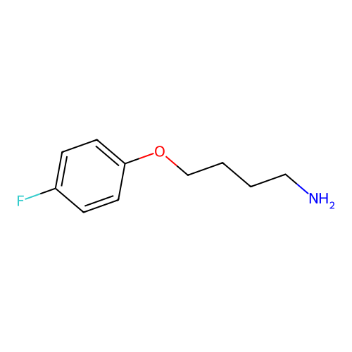 4-(4-Fluorophenoxy)butan-1-amine structure