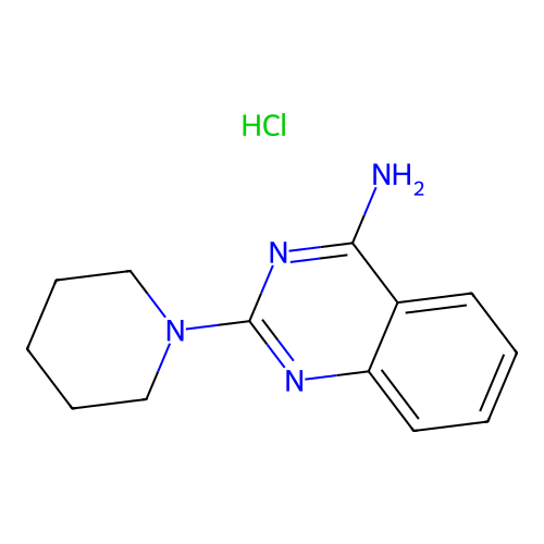 2-(Piperidin-1-YL)quinazolin-4-amine hydrochloride structure
