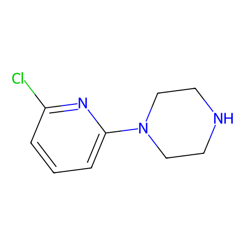 1-(6-Chloropyridin-2-yl)piperazine structure