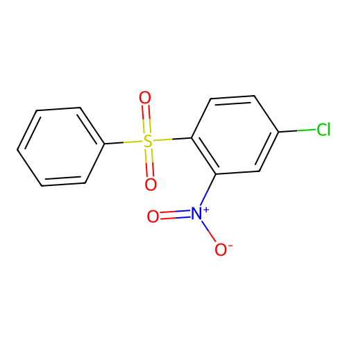 1-Benzenesulfonyl-4-chloro-2-nitro-benzene structure
