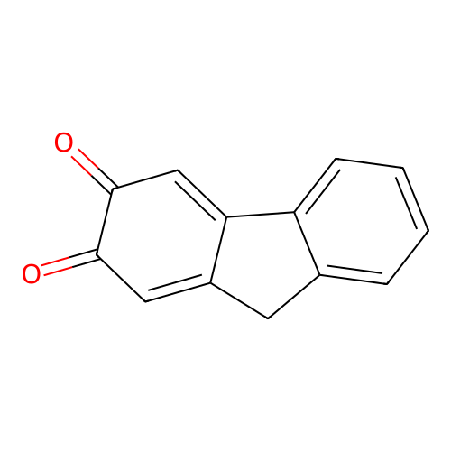 Fluorene-2,3-dione structure