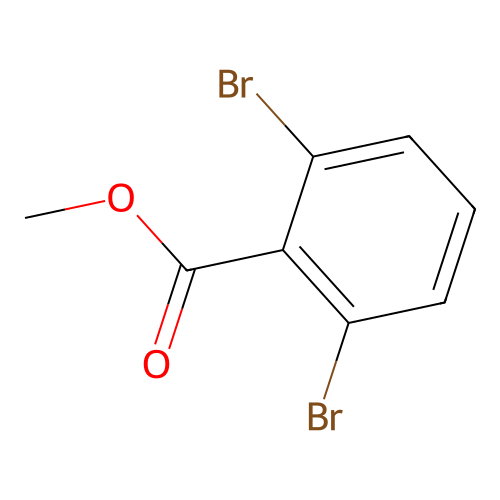 Methyl 2,6-dibromobenzoate structure