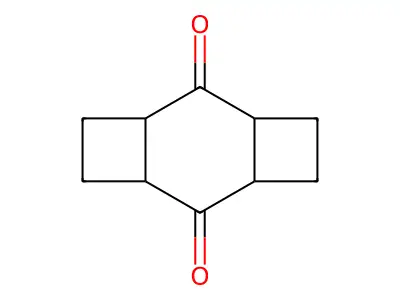 syn-Tricyclo(6.2.0.03,6)decane-2,7-dione structure