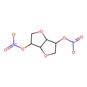 硝酸异山梨酯 structure