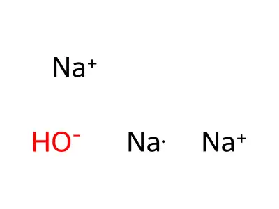 Trisodium;hydroxide structure