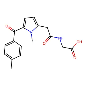 托美丁甘氨酰胺 structure