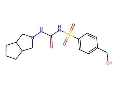 Hydroxygliclazide structure