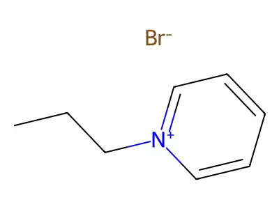 1-Propylpyridin-1-ium structure
