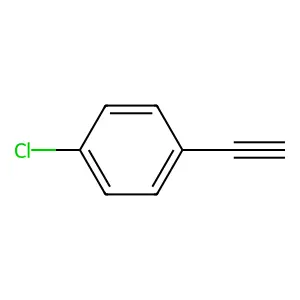 Benzene, 1-chloro-4-ethynyl- structure