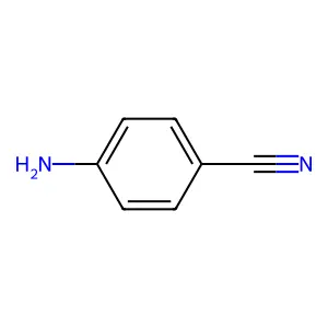 4-氨基苯甲腈 structure