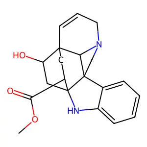 19-Hydroxyvenalstonine structure