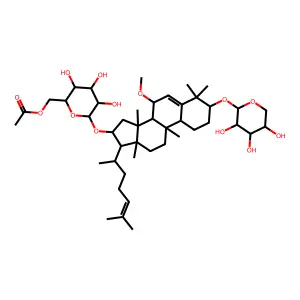 Hebevinoside I structure