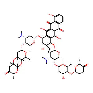 Ditrisarubicin A structure