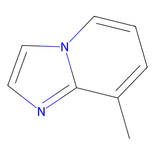 8-Methylimidazo(1,2-a)pyridine structure