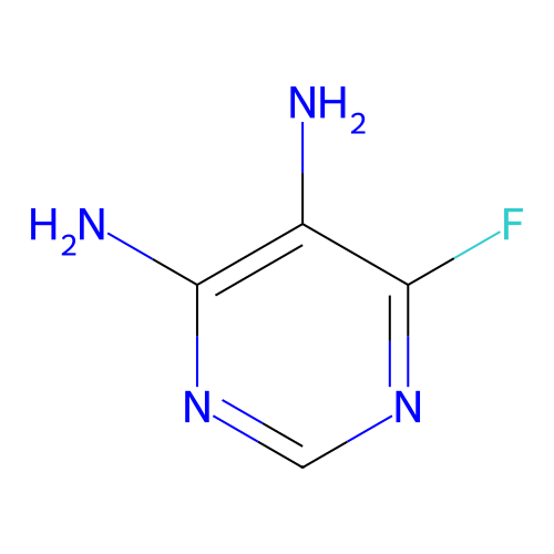 6-Fluoropyrimidine-4,5-diamine structure