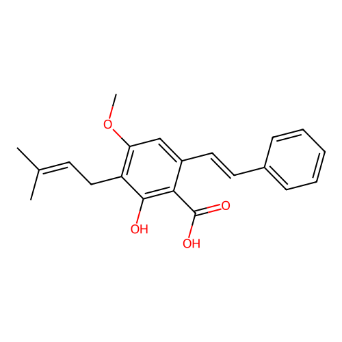山豆根芪酸 structure