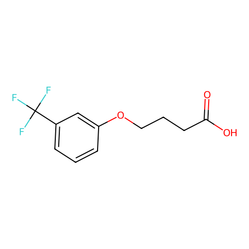 4-(3-Trifluoromethyl-phenoxy)-butyric acid structure