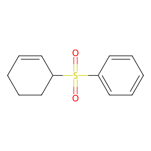 (2-Cyclohexen-1-ylsulfonyl)benzene structure