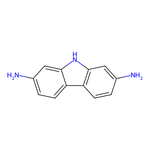 9H-carbazole-2,7-diamine structure