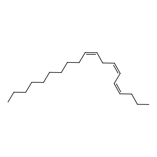 (4Z,6Z,9Z)-4,6,9-Nonadecatriene structure
