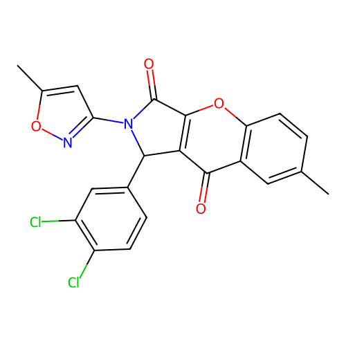 C22H14Cl2N2O4 structure