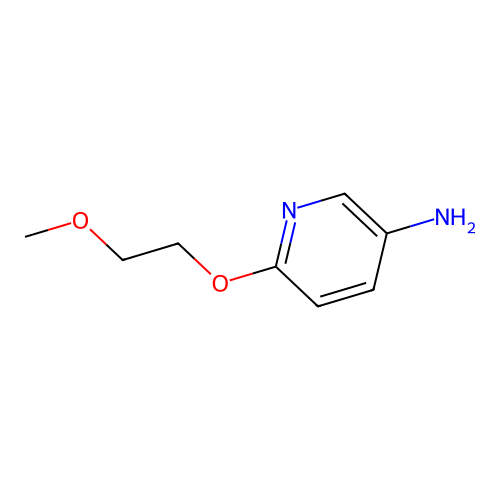 6-(2-Methoxyethoxy)pyridin-3-amine structure