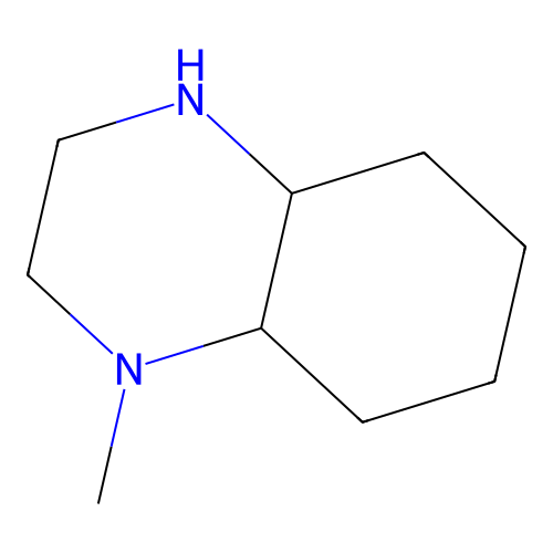 1-Methyl-decahydroquinoxaline structure