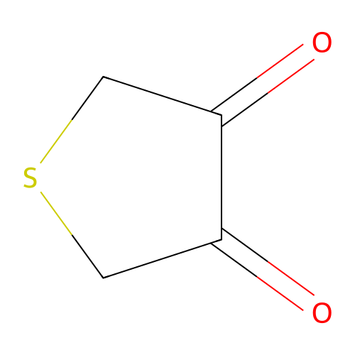Thiolane-3,4-dione structure