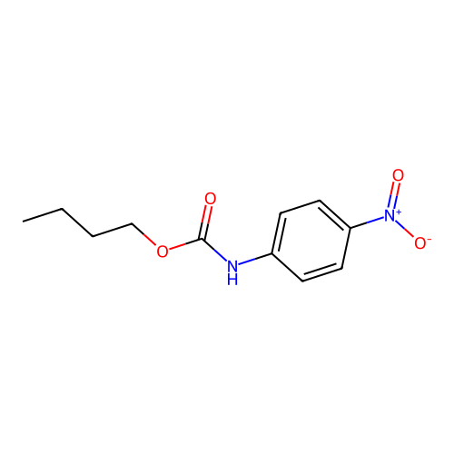 butyl N-(4-nitrophenyl)carbamate structure