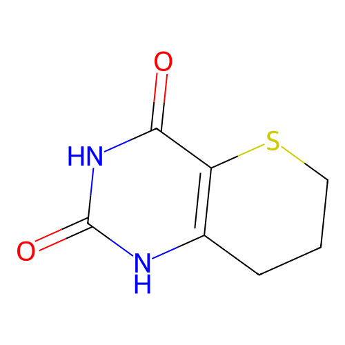 7,8-Dihydro-6H-thiopyrano[3,2-D]pyrimidine-2,4-diol structure
