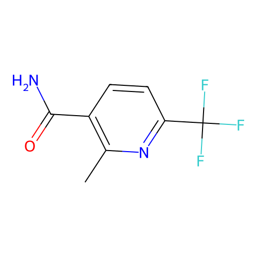 2-Methyl-6-(trifluoromethyl)nicotinamide structure