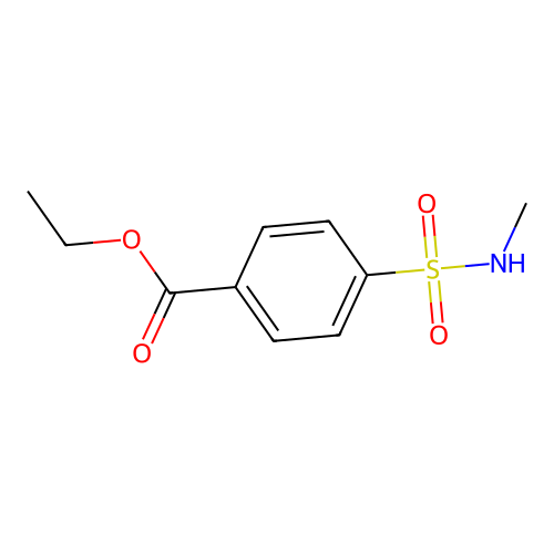 Ethyl 4-(methylsulfamoyl)benzoate structure