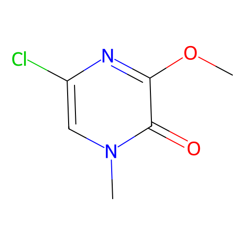 5-Chloro-3-methoxy-1-methylpyrazin-2(1H)-one structure