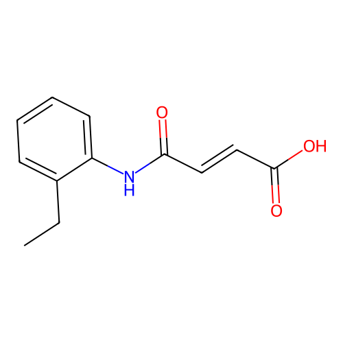 2'-Ethylmaleanilic acid structure