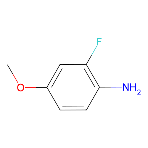 2-Fluoro-4-methoxyaniline structure