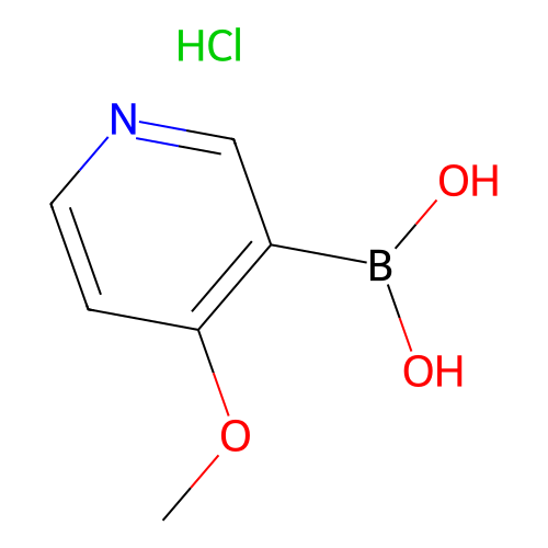 (4-methoxypyridin-3-yl)boronic Acid Hydrochloride structure