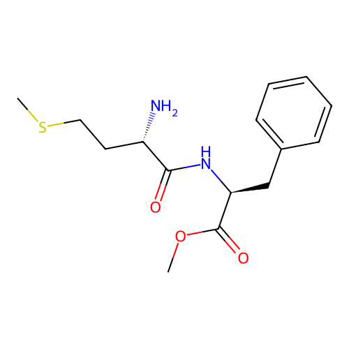 Methionyl-phenylalanine methyl ester structure