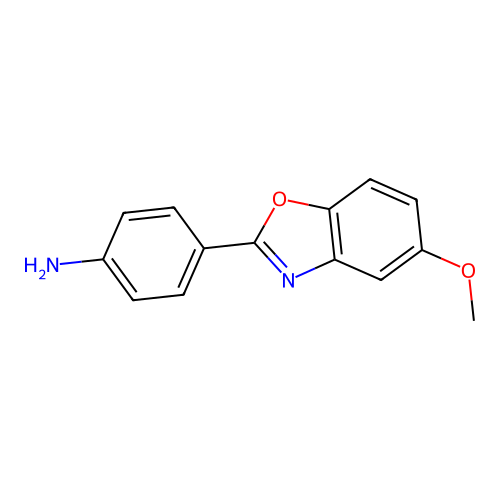 4-(5-Methoxy-1,3-benzoxazol-2-yl)aniline structure